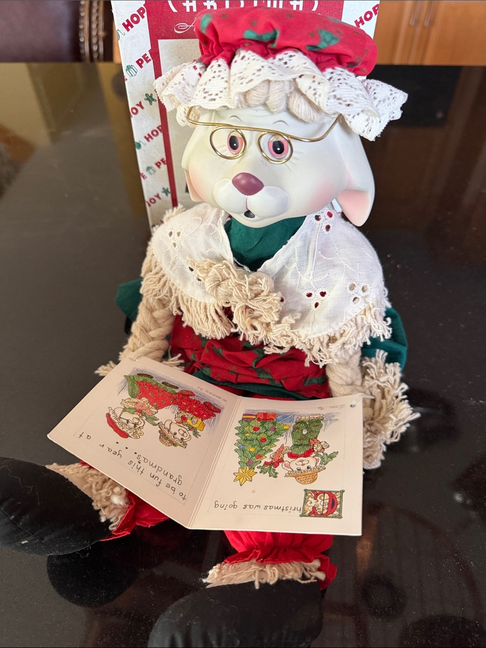 House Of Lloyd Christmas Grannie Flo Bunny